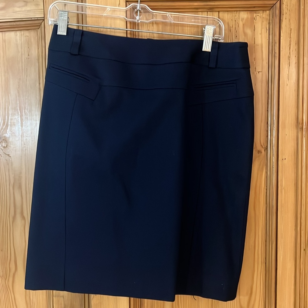 Navy skirt